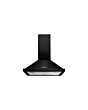 Rangemaster RHDC60BL/C 134590 60CM RM CHIMNEY HOOD BLACK/ CHROME BADGE