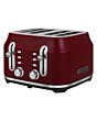 Rangemaster RMCL4S304 BU 4-Slice Long Slot Toaster, variable browning controls, high-lift function,