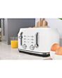 Rangemaster RMCL4S304 WH 4-Slice Long Slot Toaster, variable browning controls, high-lift function,