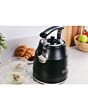 Rangemaster RMCLDK301 BK 1.7L Rapid Boil Cordless Kettle, 3kW, automatic shut-off, boil-dry protecti