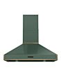 Rangemaster RPREHD100PMGR/AB1 Prestige Hood 100cm Mnrl Grn / A.Brass