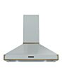 Rangemaster RPREHD100PMSB/AB1 Prestige Hood 100cm Misty Blue/A.Brass
