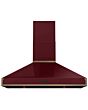 Rangemaster RPREHD110PBOR/AB1 Prestige Hood 110cm Bordeux / A.Brass