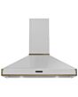 Rangemaster RPREHD110PWHT/AB1 Prestige Hood 110cm White / A.Brass