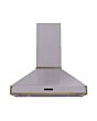 Rangemaster RPREHD90PHTH/AB1 Prestige Hood 90cm Heather / A.Brass