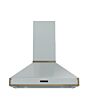 Rangemaster RPREHD90PMSB/AB1 Prestige Hood 90cm Misty Blue /A.Brass