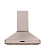 Rangemaster RPREHD90PPPK/AB1 Prestige Hood 90cm Pale Pink / A.Brass