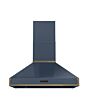 Rangemaster RPREHD90PSTB/AB1 Prestige Hood 90cm Stone Blue /A.Brass