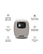 Roberts ORTUS5W DAB+/FM Bluetooth Radio - White Model
