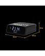 Roberts Radio ORTUSDABBK DAB+/FM Clock Radio - Black