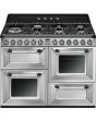 Smeg TR4110X-1 110cm Victoria Dual Fuel Range Cooker Stainless Steel
