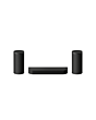 Sony BRAVIA 5.1 to 7.1ch Theatre Trio with Dolby Atmos