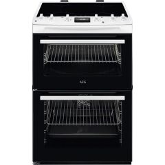 AEG CIX6540ACW 
60cm Induction, Double Oven, Thermaflow® fan operated main oven and conventional top