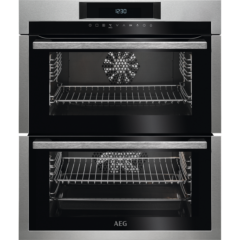 AEG DUE731110M Dual multifunction Under counter double oven, Touch Controls, 10 Main Oven Functions