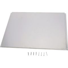 AEG EFB675X 
60cm x 75cm Splashback, Unbranded. Stainless Steel.
