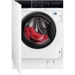 AEG LF7C8636BI 
Integrated Washing Machine. 8kg wash load, 1600rpm spin speed, medium display, 14 pr