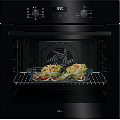 AEG OU5AB20XK 59.6cm Built-In Electric Oven Black