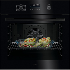 AEG OU5PB40XK Built-In Electric Single Oven Black