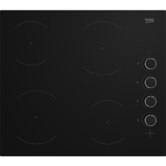 Beko CIHYV21B 58cm Ceramic Hob - Black