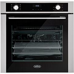 Belling 444411400  BI603MFC 59.5cm Built In Electric Single Oven - Black