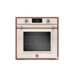Bertazzoni F6011HERVPTAC Heritage Series TFT 60cm Oven 11 Functions PYRO+STEAM Ivory/Copper