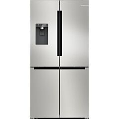 Bosch KFD96APEA 90.5cm Plumbed No Frost American Fridge Freezer - Stainless Steel