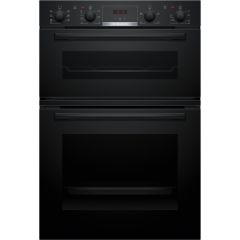 Bosch MBA533BB3B Red LED display, Main oven 5 functions,, EcoClean back. 2nd oven 3 functions