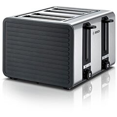 Bosch TAT7S45GB 4 Slice Toaster, Graphite