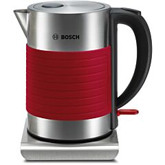 Bosch TWK7S04GB Kettle, Silicone Red, Red