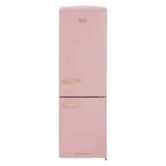 CDA FLORENCE-TEA ROSE Retro 60/40 freestanding fridge freezer, total no frost