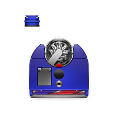 Dyson 360VISNAV  360 Robot  - 65 Minutes Run Time - Moulded Blue/Nickel