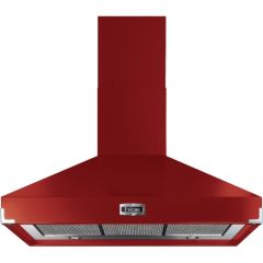 Ex-Display Falcon FHDSE1092RD/N 90870 FALCON 1092 S-EXTRACT HOOD CHERRY RED NICKEL