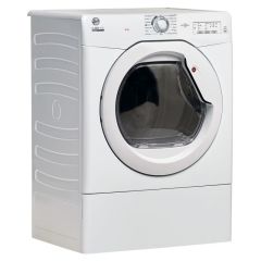 Hoover HLE V8LG H-Dry 300 8kg Vented Tumble Dryer, White, LED Display