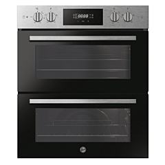 Hoover HO7DC3B308IN 59.5cm Built Under Double Oven Black