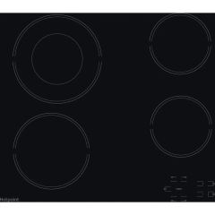 Hotpoint HR612CH 58cm Ceramic Hob - Black