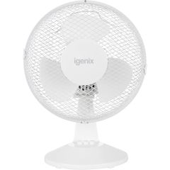 igenix DF9010 9 Inch Desk Fan White