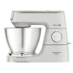 Kenwood KVC65.001WH 5L Titanium Chef Baker Stand Mixer White