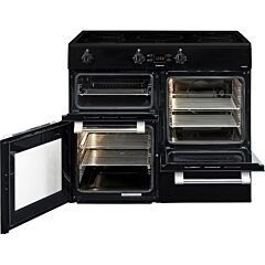 Leisure CK100D210K 100cm Induction Range Cooker with Five Zones - Black