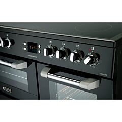 Leisure CS90C530K 90cm Electric Range Cooker with Three Ovens - Black