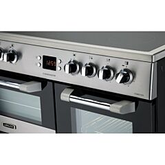 Leisure CS90D530X 90cm Electric Range Cooker with Induction Hob - Stainless Steel