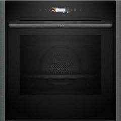 Neff B54CR71G0B Electronic, 3.7" Full Touch TFT Display, Circotherm, 14 functions, Rotating handle, 