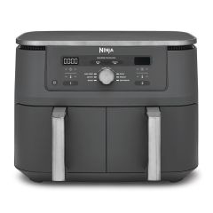 Ninja DZ400UK 9.5 litre MAX 6-in-1 Dual Zone Air Fryer - Gun Metal Grey