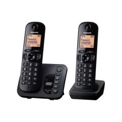 Panasonic KX-TGC222EB Digital Cordless Answerphone - Twin