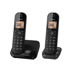 Panasonic KX-TGC412EB Digital Cordless Phone - Twin
