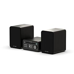 PURE 255604 Classic Stereo Mini - The Charming Micro Stereo System, Black