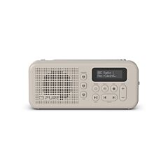 PURE 255878 Elan Move - Portable Dab+ + FM Radio With Bluetooth, Sand
