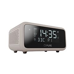 PURE 256152 Elan Sleep - Your Trusted Clock Radio With Bluetooth, Sand