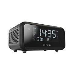 PURE 256153 Elan Sleep - Your Trusted Clock Radio With Bluetooth, Black