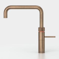 Quooker FNSPTB Tap Fusion Square patinated brass