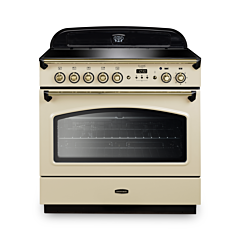 Rangemaster CLAS90FXEICR/B 131780 CLASSIC FX 90 IND CREAM/BRS GB/IE